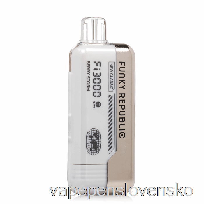 Funky Republic Fi3000 Jednorazový Berry Storm Vape Slovensko